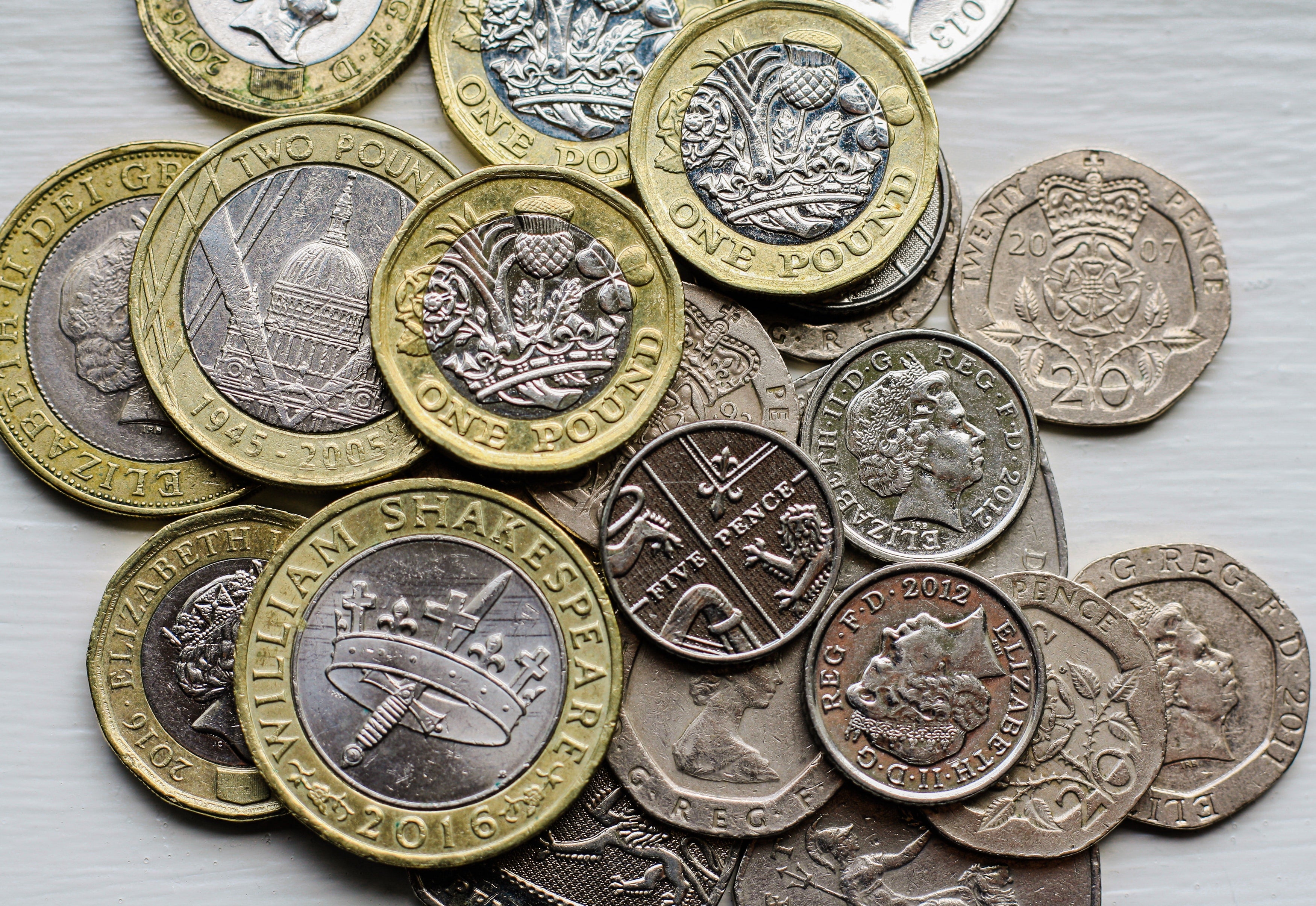 What metals are used to make the coins in your change Copes Coins