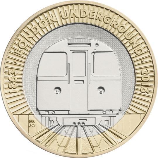 How much is the 2013 London Underground Train £2 Coin worth? Is it rare ...