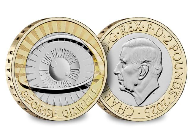 Big Brother on a Coin: The 2025 George Orwell £2 Commemorative Release