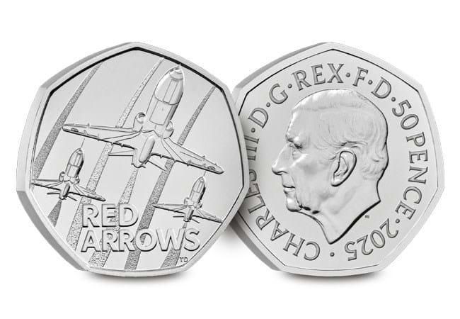 The New Royal Mint Red Arrows 50p Coin: All you need to know