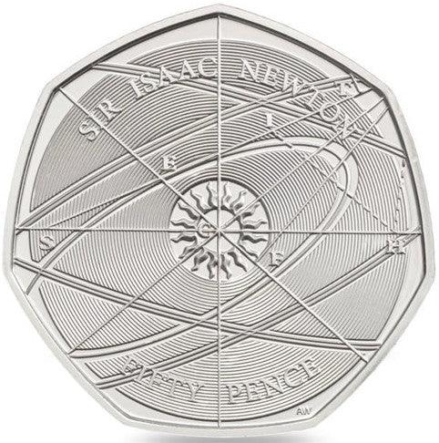 Is the 2017 Isaac Newton 50p rare? What is it worth?