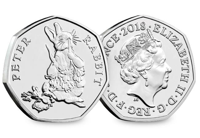 How much is the 2018 Peter Rabbit 50p Worth? Is it rare? | Copes Coins