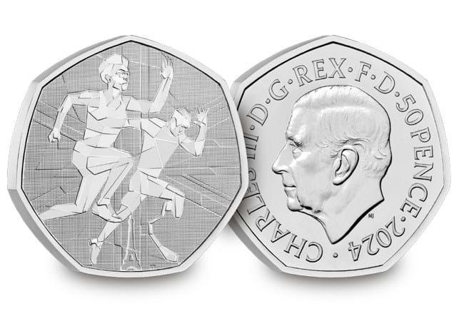 2024 Team GB and Paralympics GB 50p Brilliant Uncirculated Coin