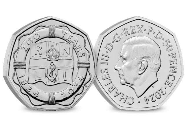 2024 RNLI 50p Brilliant Uncirculated Coin