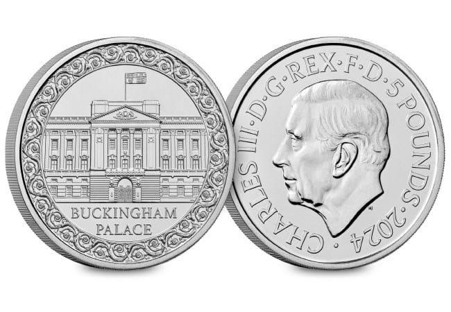 2024 Buckingham Palace £5 Brilliant Uncirculated Coin