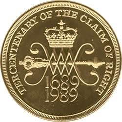 £2 1989 Tercentenary of the Claim of Right £2 Circulated Coin - Copes Coins