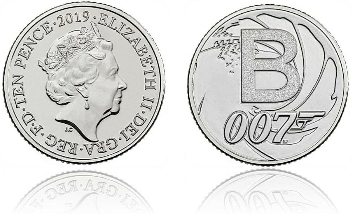 10p 2019 B Bond A-Z 10p Circulated Coin - Copes Coins