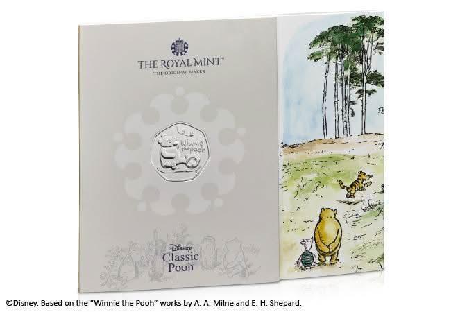 50p 2020 Winnie the Pooh 50p Brilliant Uncirculated Coin Pack - Copes Coins