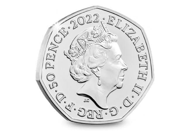 50p 2022 50th Anniversary of Pride 50p Circulated Coin - Copes Coins