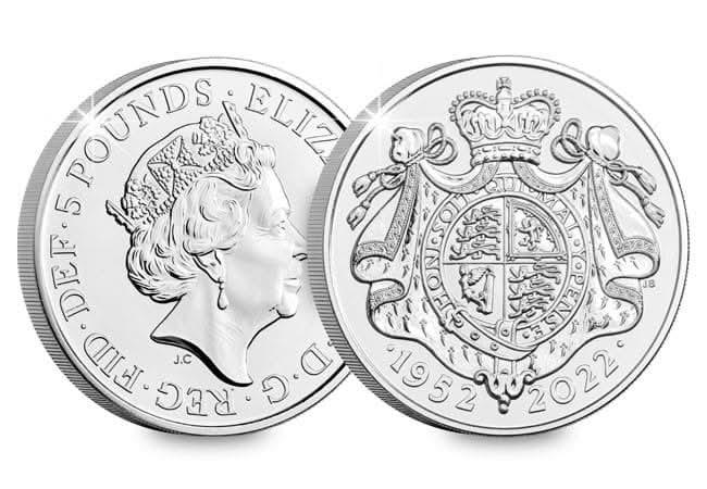 £5 2022 Queen's Platinum Jubilee £5 Brilliant Uncirculated Coin - Copes Coins